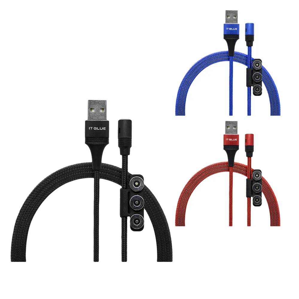 Cabo magnético it blue LE-842 3 EM 1 Magnético - Imagem 3