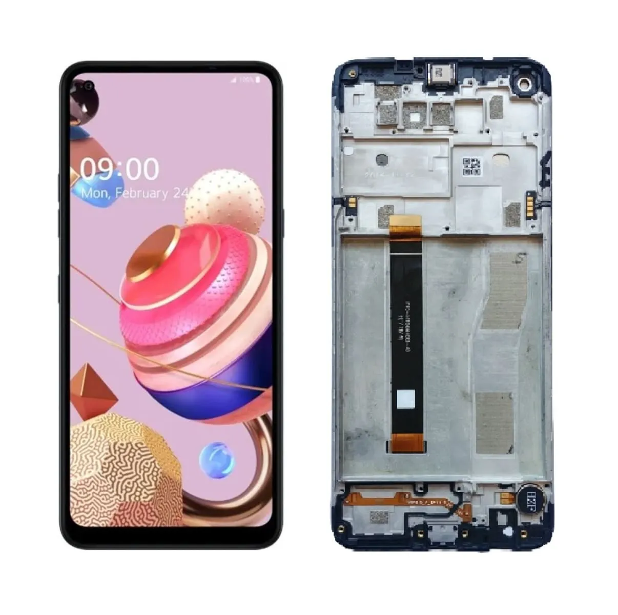 Display LG K51s Com Aro