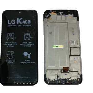 Display LG K40s Com Aro
