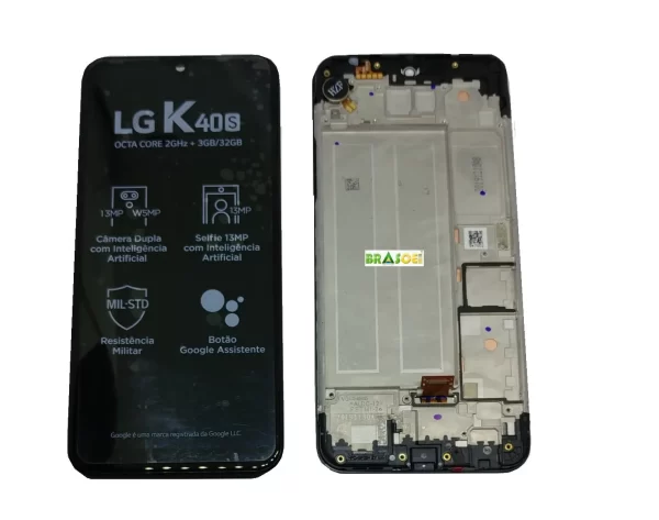 Display LG K40s Com Aro