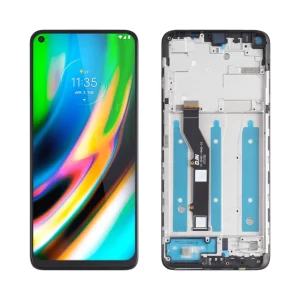 Display Moto G9 Plus Com Aro