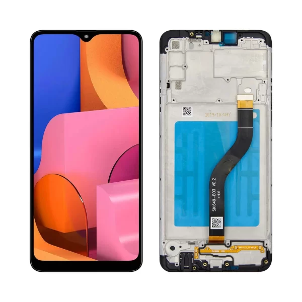 Display Samsung A22 Original Com Aro