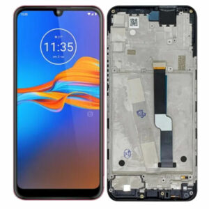 Display Moto E6 Plus Com Aro